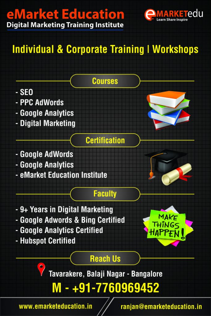 Digital Marketing Training Institute in Koramangala Bangalore